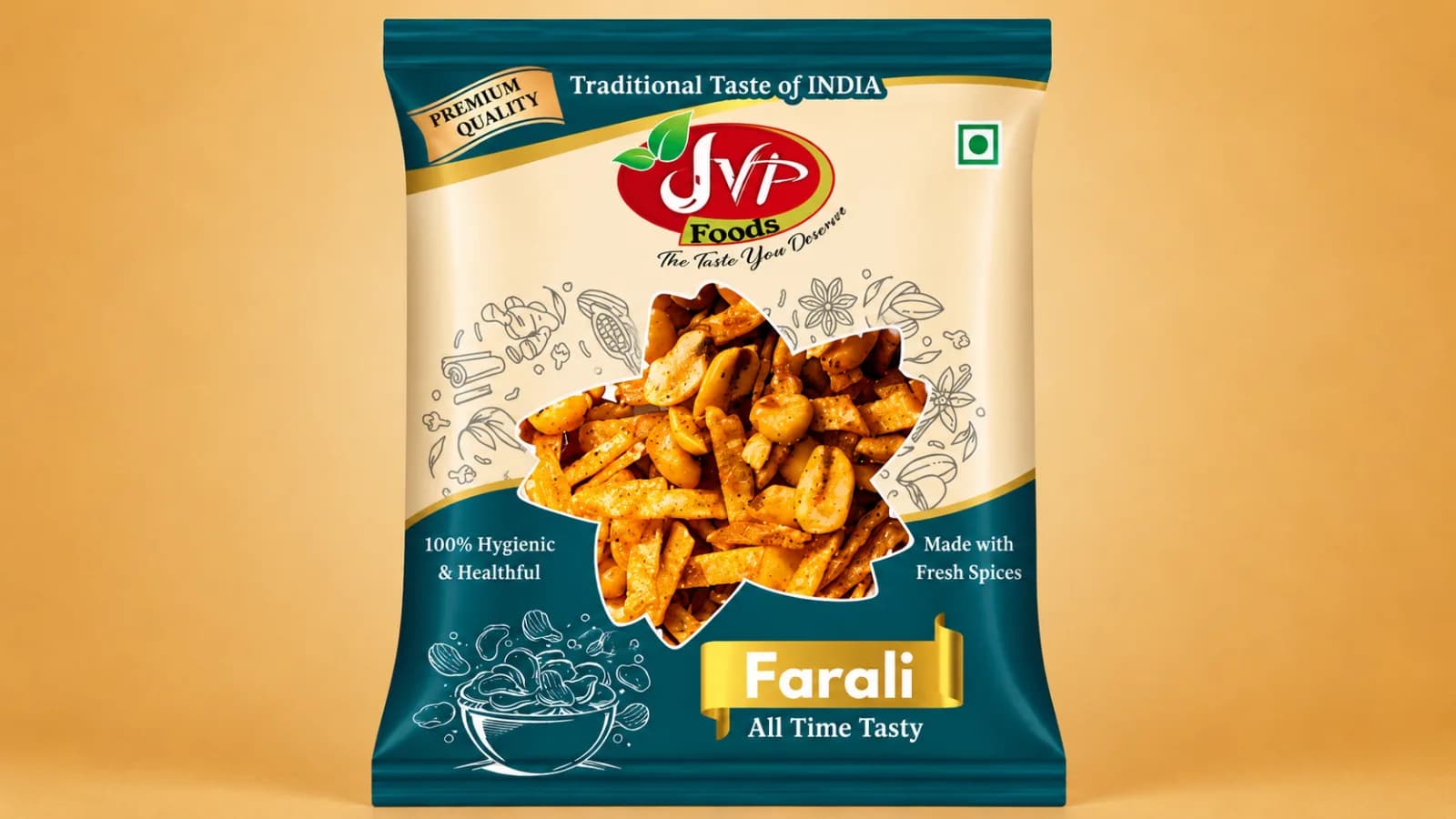 Rajwadi Farali Chevdo (Spicy)